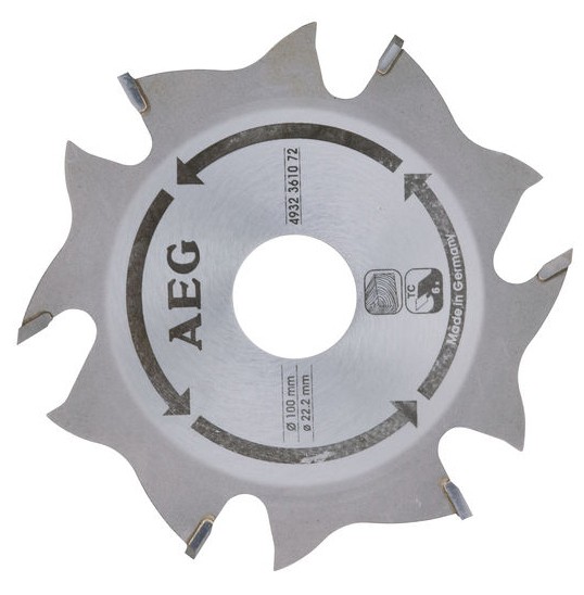 Фреза 6-зубчатая 100х22.2 мм.(PJ710,LF650) (1 шт)