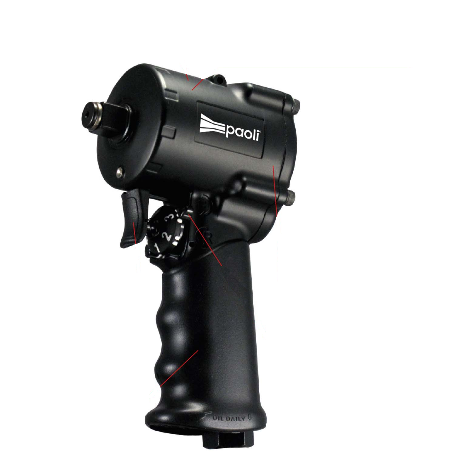 Гайковёрт 1/2” 100 - 650 НмDP-1040