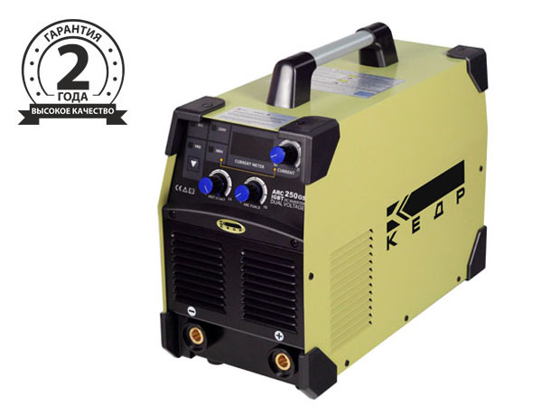 Перейти на страницу товара Аппарат инверторный КЕДР ARC-250GS (220/380B, 20-250А)