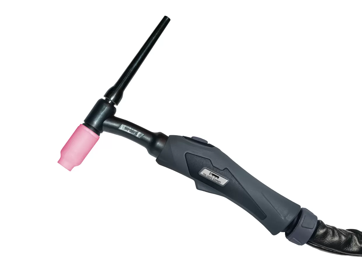 Перейти на страницу товара Горелка аргоновая КЕДР TIG-26KPFX EXPERT, 7-pin, 7.6 м