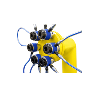Тензорные домкраты (шпильконатяжители) 280 - 6000 кН Серия ST Baier Hydraulic