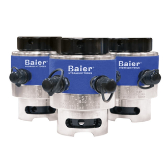 Тензорные домкраты (шпильконатяжители) 280 - 6000 кН Серия ST Baier Hydraulic