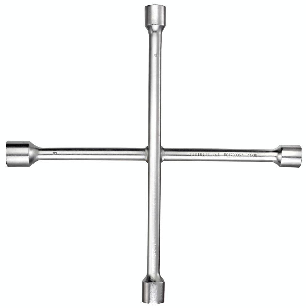 Ключ баллонный крестообразный, 2 штанги 17x19 (3/4