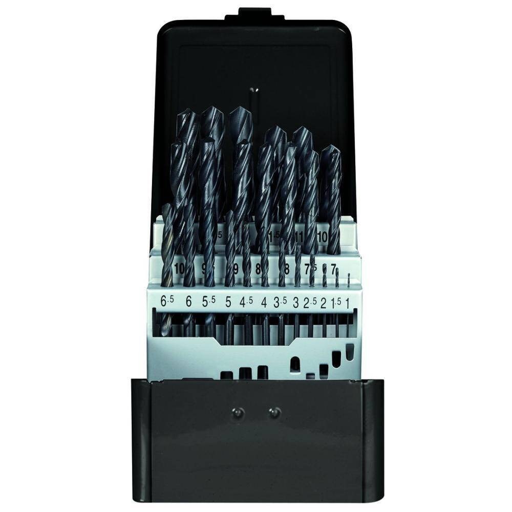 Набор буровых свёрл в металлическом футляре 25 шт, закрученные GEDORE RED