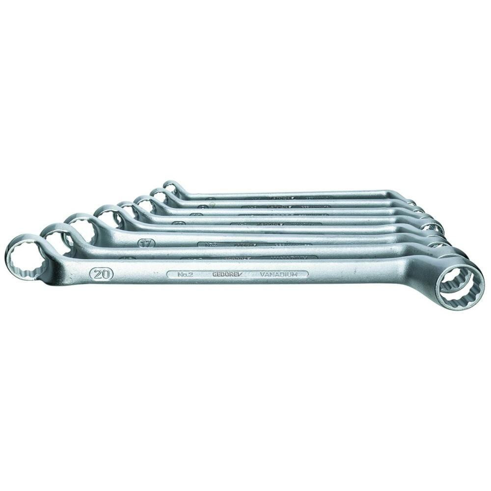 Набор ключей накидных двусторонних 6-22 мм 8шт GEDORE