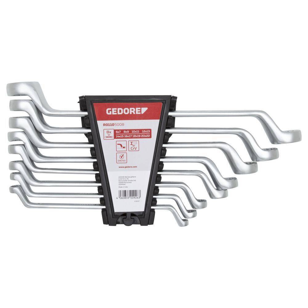 Набор ключей накидных двусторонних 6-32 мм GEDORE RED