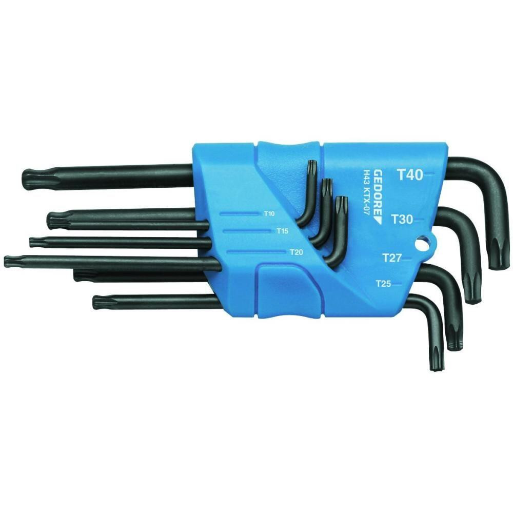 Набор ключей торцовых двусторонних изогнутых TORX T10-T40 GEDORE