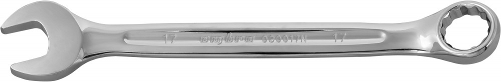 030017N Ключ гаечный комбинированный, 17 мм
