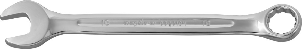 030018N Ключ гаечный комбинированный, 18 мм