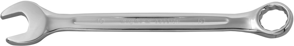 030019N Ключ гаечный комбинированный, 19 мм
