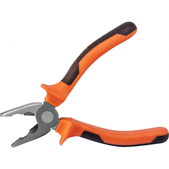 400106 Пассатижи с двухкомпонентными рукоятками, 160 мм