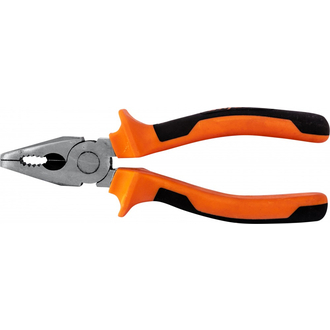 400107 Пассатижи с двухкомпонентными рукоятками, 180 мм