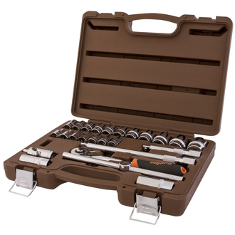 911225 Набор головок торцевых с аксессуарами 1/2