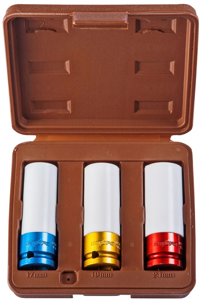 912503 Набор головок торцевых глубоких для ударного инструмента 1/2