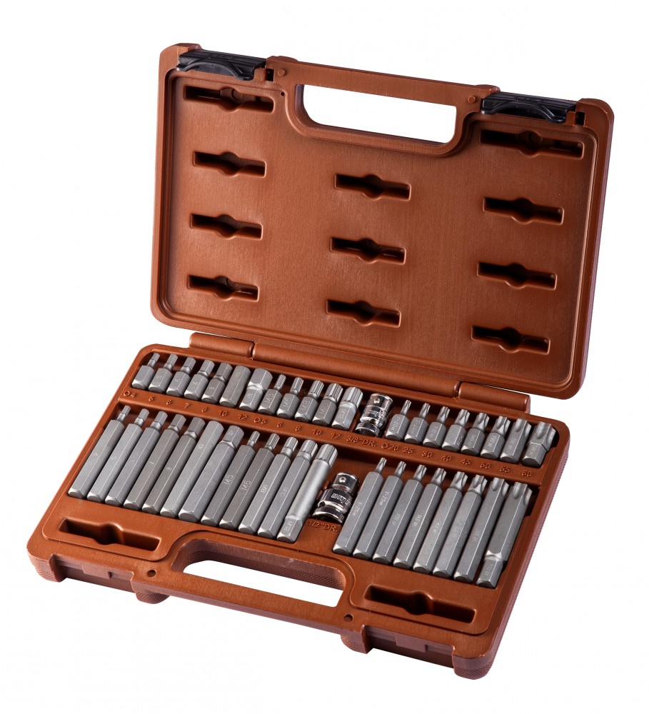 953242 Набор вставок-бит и переходников 3/8