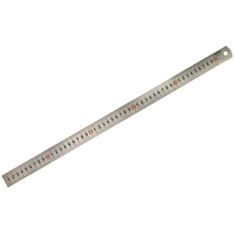 A90008 Линейка металлическая, 500 мм