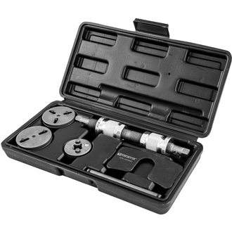 ABCRT2 Приспособление для возврата поршней дисковых тормозных механизмов в наборе, 7 предметов