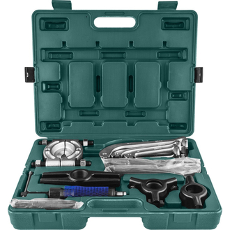 AE310002 Универсальный гидравлический съемник, max усилие 10т., 25 предметов