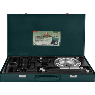 AE310004 Cъемник с сепаратором и гидравлическим цилиндром в наборе, диапазон захватов 105-150 мм, глубина захвата 300 мм, max усилие 10 т.