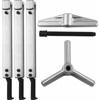 AE310141 Съемник универсальный, американского типа со скользящими 2-3 захватами в наборе, диапазон захватов внутр./наружн. 60-160/40-120, глубина захвата 250 мм