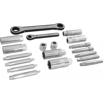 AL010073 Набор приспособлений для демонтажа гаек штоков амортизаторов