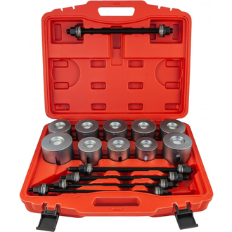 APPS27 Инструмент универсальный для замены сайлентблоков в наборе, 44-90 мм, 27 предметов