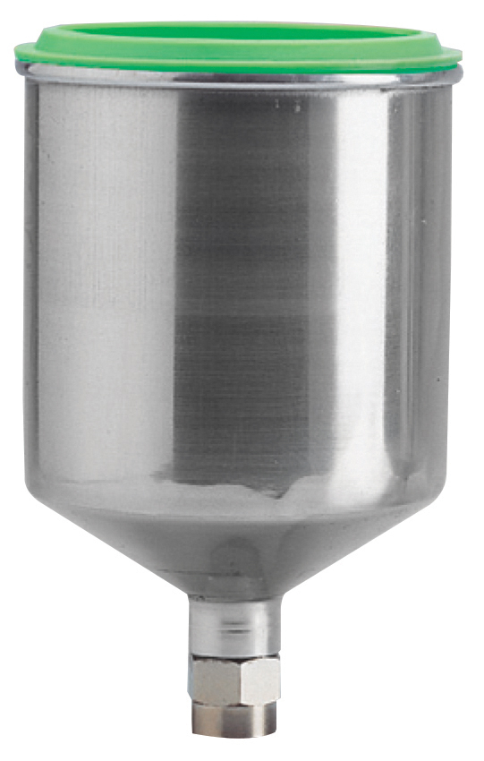 AS-0013A2 Бачок верхний алюминиевый 0.6 л. для покрасочного пистолета 