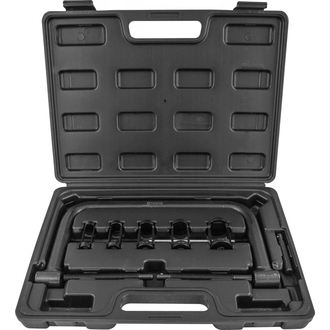 AVSCS2 Рассухариватель клапанов струбцинный в наборе с насадками, 16, 19, 23, 25, 30 мм