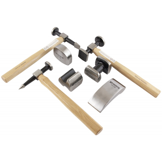 BRK7 Набор правок и молотков для кузовных работ, 7 предметов