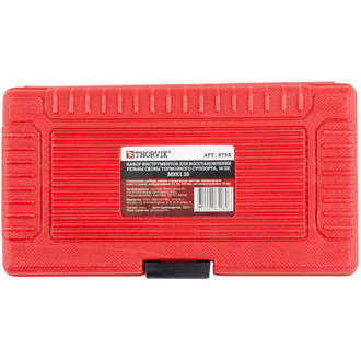 BTRK Набор инструментов для восстановления резьбы скобы тормозного суппорта, 16 предметов