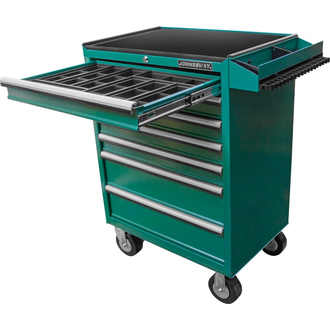 C-7DW1179V Тележка инструментальная 7-ми полочная с инструментом в ложементах, 179 предметов