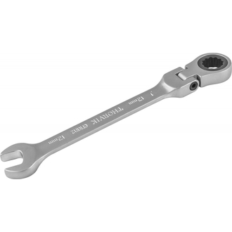 CFRW12 Ключ гаечный комбинированный трещоточный карданный, 12 мм