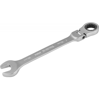 CFRW18 Ключ гаечный комбинированный трещоточный карданный, 18 мм