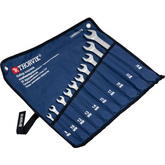 CRWS10TB Набор ключей гаечных комбинированных трещоточных в сумке, 8-24 мм, 10 предметов