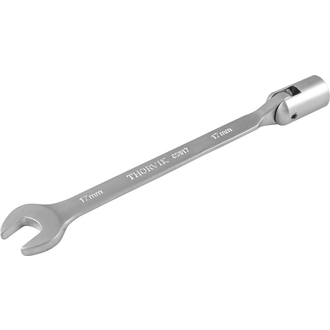 CSW17 Ключ гаечный комбинированный карданный, 17 мм