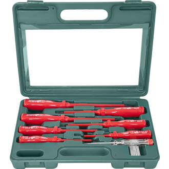 D02AP08S Набор отверток стержневых диэлектрических, 8 предметов