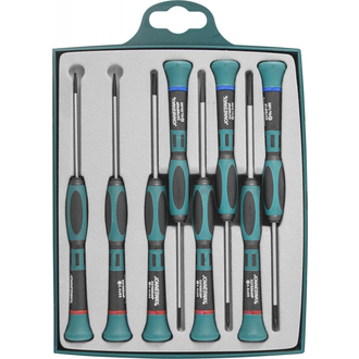 D3765P08S Набор отверток для точной механики, 65 мм, 8 предметов