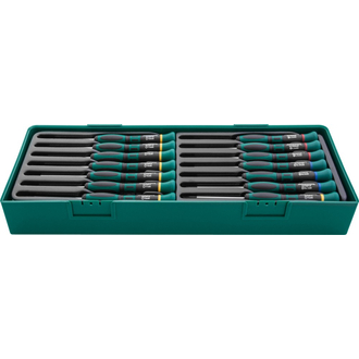 D376514LSP Набор отверток для точной механики в ложементе, L-65 мм, 14 предметов