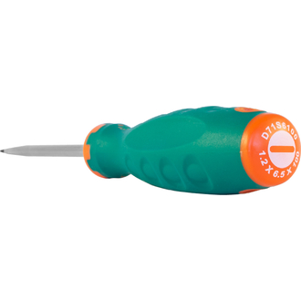 D71S6100 Отвертка стержневая шлицевая ANTI-SLIP GRIP, SL6.5х100 мм