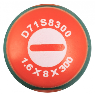 D71S8300 Отвертка стержневая шлицевая ANTI-SLIP GRIP, SL8.0х300 мм