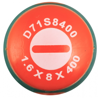 D71S8400 Отвертка стержневая шлицевая ANTI-SLIP GRIP, SL8.0х400 мм