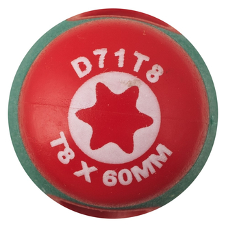 D71T8 Отвертка стержневая TORX® ANTI-SLIP GRIP, T8x60