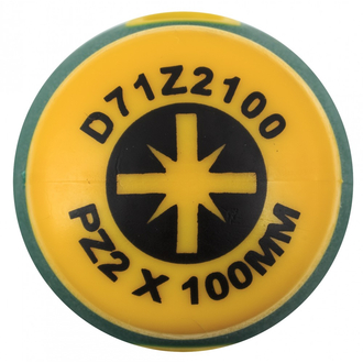 D71Z2100 Отвертка стержневая POZIDRIV® ANTI-SLIP GRIP, PZ2x100