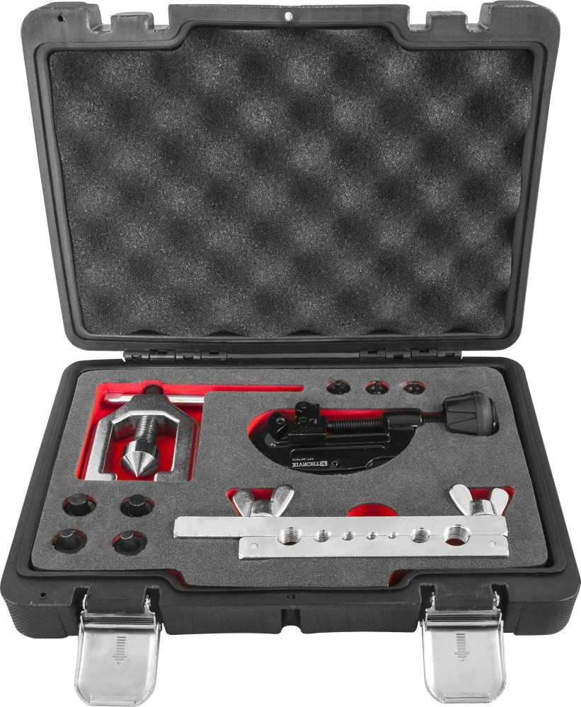 DFTS10 Набор для развальцовки трубок 4-14 мм, 10 предметов