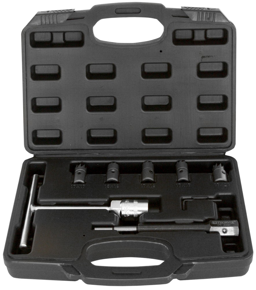 DICS7 Набор для восстановления посадочных отверстий дизельных форсунок, 7 предметов