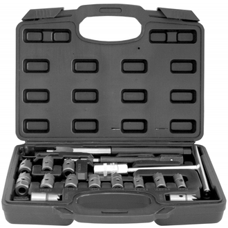 DICS17 Набор для восстановления посадочных отверстий дизельных форсунок, 17 предметов