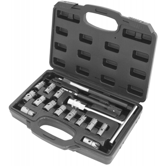 DICS17 Набор для восстановления посадочных отверстий дизельных форсунок, 17 предметов