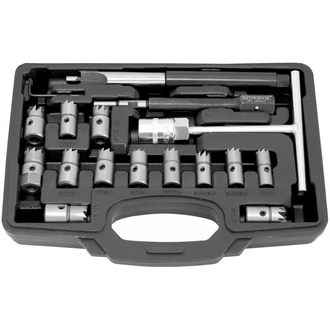 DICS17 Набор для восстановления посадочных отверстий дизельных форсунок, 17 предметов