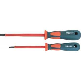 DV13S275 Отвертка стержневая шлицевая диэлектрическая, SL2,5х75 мм