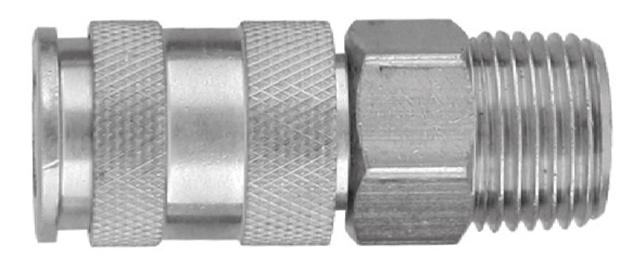 GM-03AM Муфта БРС европейского типа с наружней резьбовой частью BSPT 3/8